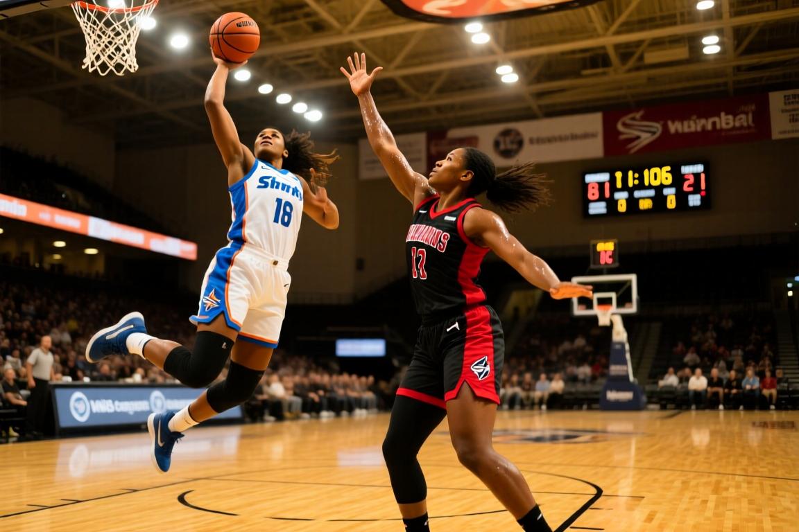 WNBA常规赛芝加哥天空81-106亚特兰大梦想全场集锦