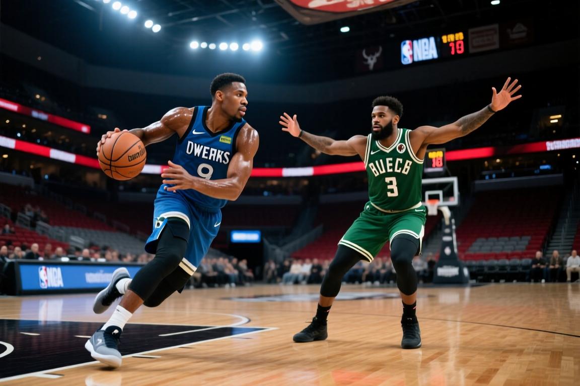10月06日NBA季前赛森林狼-雄鹿全场录像