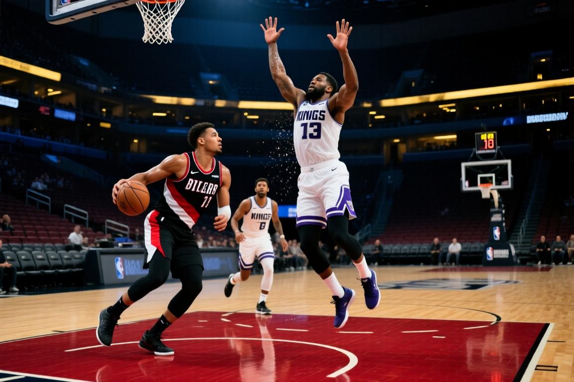 10月14日NBA季前赛开拓者-国王全场录像