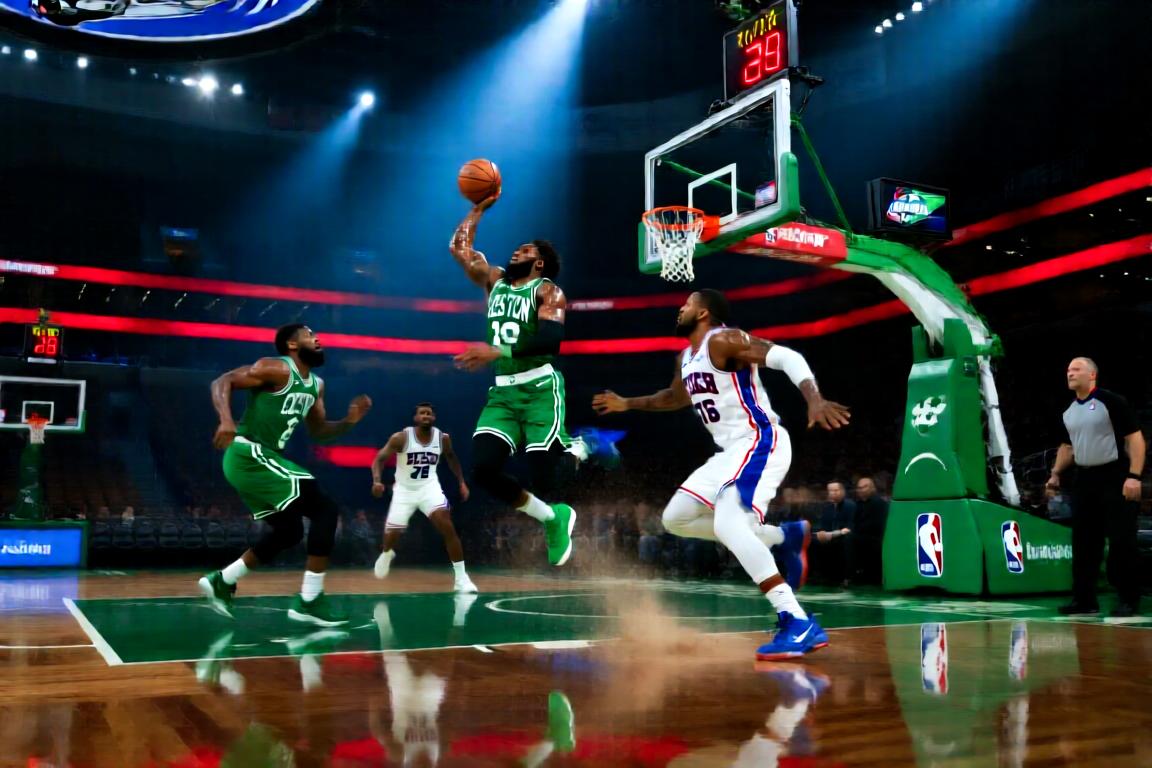 10月17日NBA季前赛凯尔特人-76人全场录像