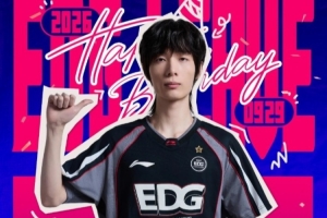 EDG官方：祝Leave选手24岁生日快乐，在峡谷中继续奔赴热爱