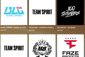 国外电竞大奖年度最佳战队提名：BLG LOL、Vitality CS、100T入选