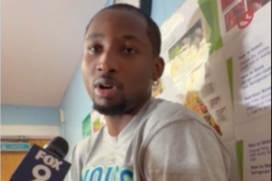 参加社区活动！库明加：我没有丝毫犹豫 希望能带来积极影响