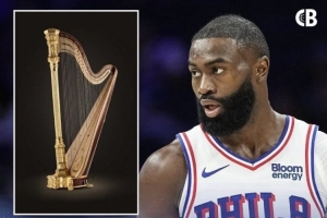 杰伦·布朗每周两次请人弹竖琴！白巧克力：这就是NBA的财富
