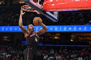 基石！斯科蒂·巴恩斯17中11砍全场最高28分 正负值+30冠绝全场