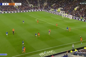 【集锦】联赛杯-阿尔卡拉斯破门制胜 埃弗顿1-0狼队