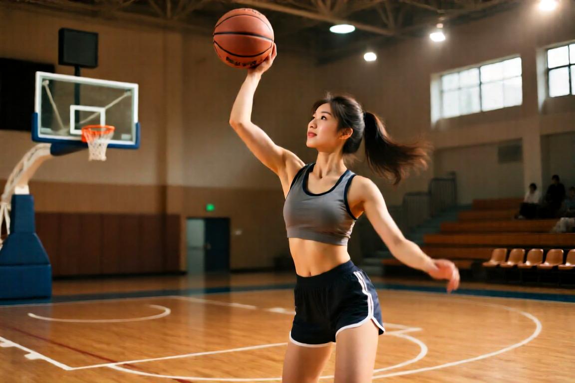 知道乔治打球丝滑，没想到乔治的女粉打球也丝滑啊
