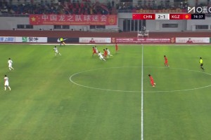 国足未来之星❗️吴比乐人球分过+世界波破门，U16国足3-1