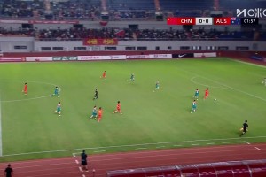 真可惜❗️柯博文单刀不进，U16国足错失领先机会