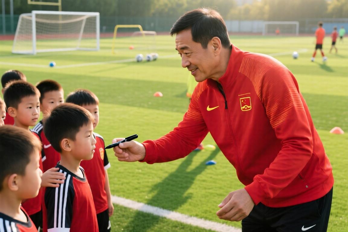 邵佳一曾勉励小球员：十年以后我能不能找你签名？
