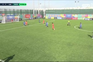 先拔头筹！11号小将单刀破门，U15国足1-0中非！