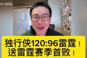 孔祥宇赛后复盘：独行侠120:96雷霆！送雷霆赛季首败！